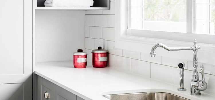 Custom mud room joinery